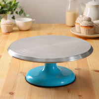 Подставка для торта вращающаяся &laquo;Лазурь&raquo;, d=31 см, цвет МИКС