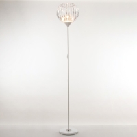 Торшер "Лаура" 1х15Вт Е27 белый 31х31х178см Торшер "Лаура" 1х15Вт Е27 белый 31х31х178см