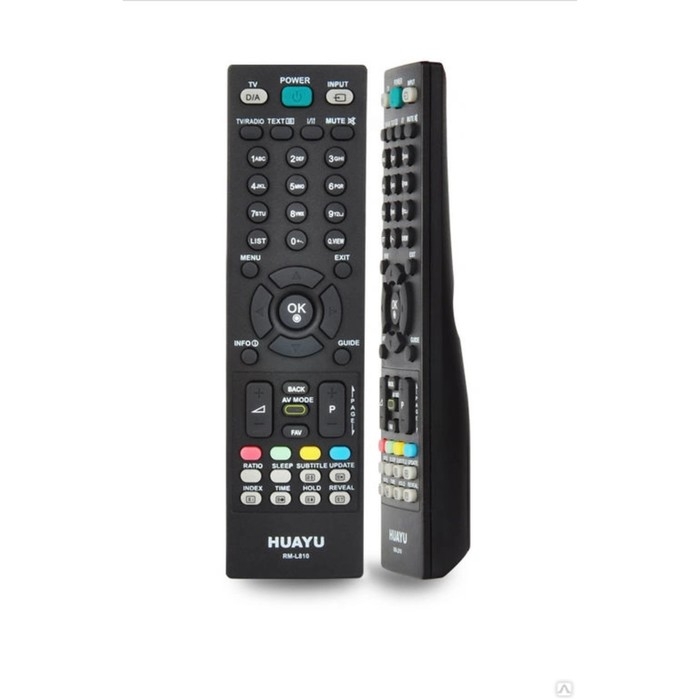 Пульт ДУ Huayu RM-L810, для ТВ LG, универсальный, черный Пульт ДУ Huayu RM-L810, для ТВ LG, универсальный, черный