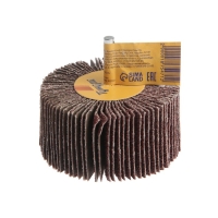 Круг лепестковый радиальный ТУНДРА, 80&times;40&times;6 мм, Р40