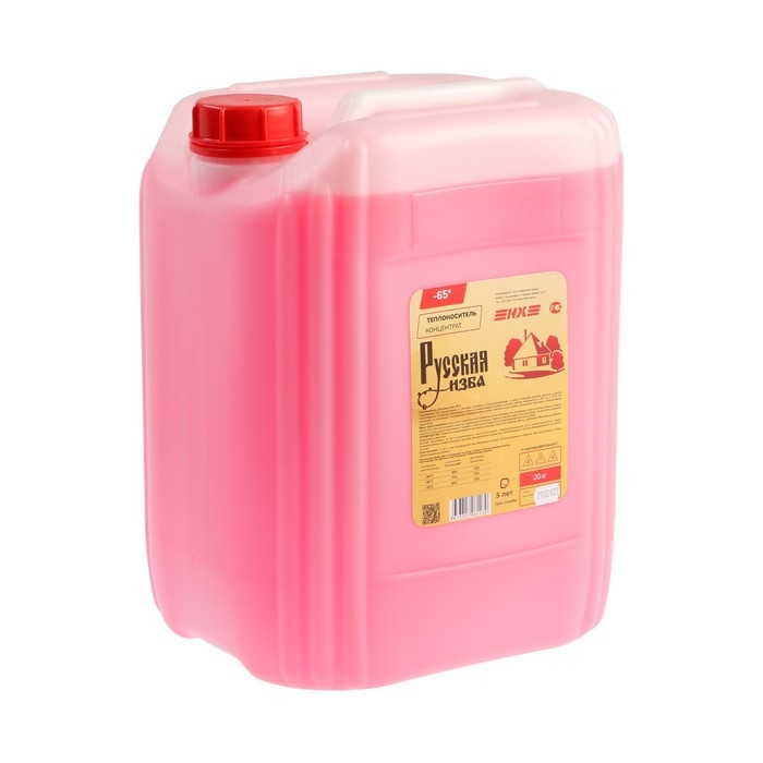 Теплоноситель "Русская изба" - 65, основа этиленгликоль, 20 кг