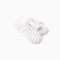 Варежки женские MINAKU, цвет белый, 24 см