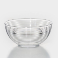 Салатник Доляна &laquo;Шарм&raquo;, d=19,5 см, высота 9,3 см, 1,7л, цвет прозрачный