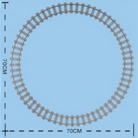 Конструктор ЖД &laquo;Грузовой тепловоз&raquo;, работает от батареек, 392 детали