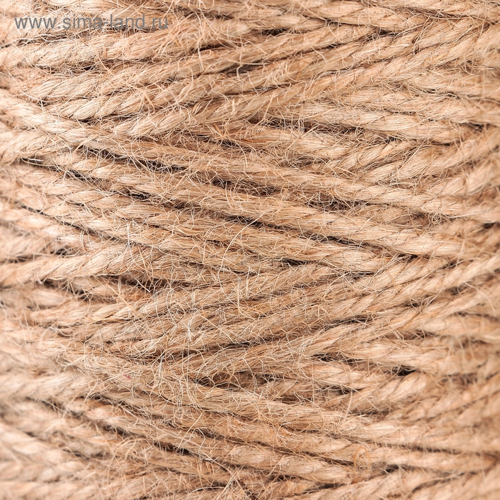 Шпагат джутовый 3-х ниточный 1,68 КТекс, 120 м