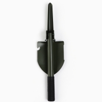 Лопата туристическая, складная &laquo;Крутому мужику&raquo;, 36 х 10 см., металлический черенок с ручкой, в чехле