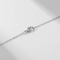 Гарнитур 5 предметов: 4 пары пусет, кулон &laquo;Балерина&raquo;, цвет белый в серебре, 43 см