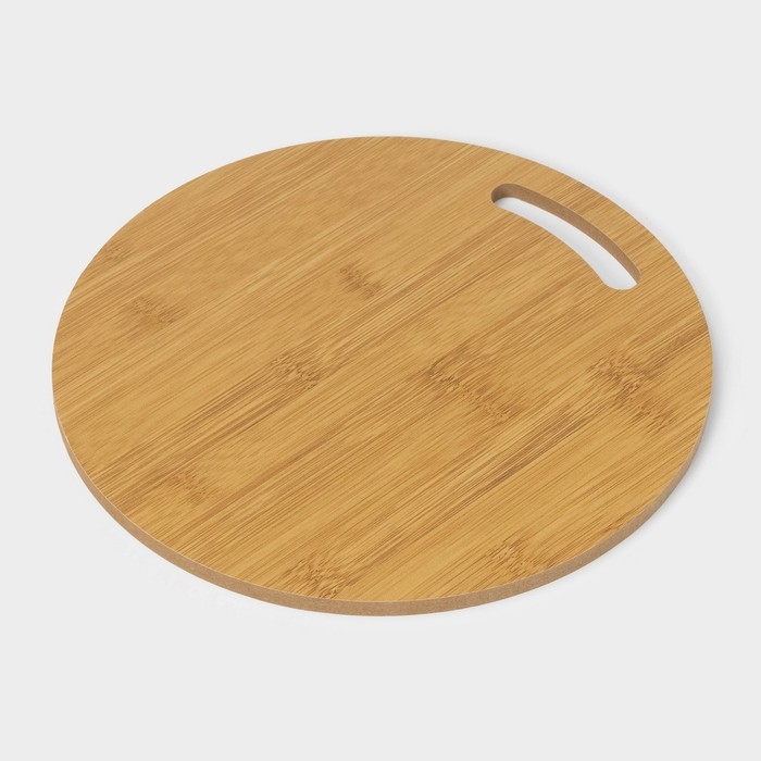 Доска для подачи Доляна &laquo;Цинза&raquo;, d=25 см, толщина 0,8 см