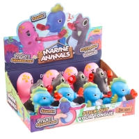 Мялка &laquo;Морские жители&raquo; с язычком, виды МИКС