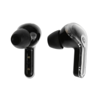 Наушники беспроводные Air39, TWS, вакуумные, BT5.0, 45/200 мАч, дисплей, прозрачные, чёрные Наушники беспроводные Air39, TWS, вакуумные, BT5.0, 45/200 мАч, дисплей, прозрачные, чёрные