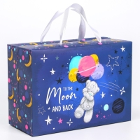 Пакет-коробка, 28 х 20 х 13 см "Universe", упаковка, Me To You Пакет-коробка, 28 х 20 х 13 см "Universe", упаковка, Me To You