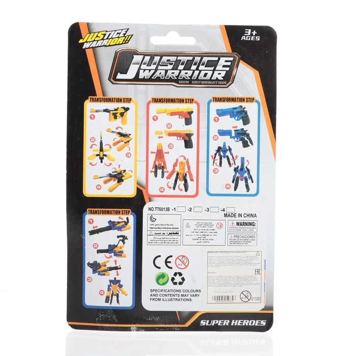 Робот «Револьвер», трансформируется, цвета МИКС Робот «Револьвер», трансформируется, цвета МИКС