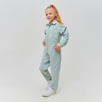 Комбинезон для девочки MINAKU: Casual collection KIDS цвет мятный, рост 152 Комбинезон для девочки MINAKU: Casual collection KIDS цвет мятный, рост 152