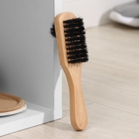 Щётка для одежды и обуви трёхсторонняя, 17&times;5,5&times;4,5 см