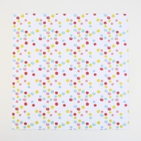 Набор бумаги для скрапбукинга &laquo;Яркая геометрия&raquo;, 12 листов, 30.5 х 30.5 см, 180 г/м&sup2;