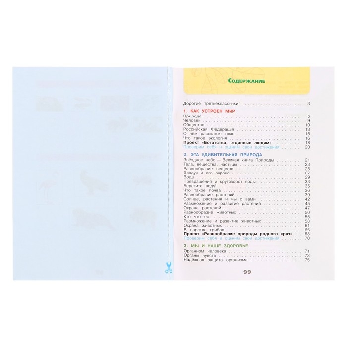 Рабочая тетрадь &laquo;Окружающий мир. 3 класс&raquo;, часть 1, ФГОС, Плешаков А. А., 2024 г