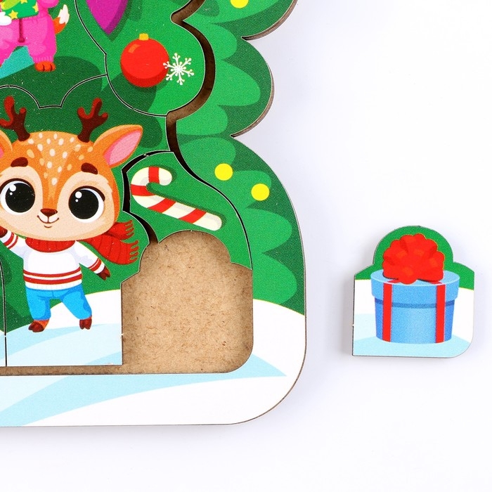 Новогодняя головоломка &laquo;Ёлочка&raquo;