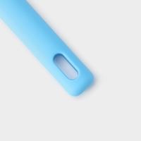 Лопатка с прорезями Доляна &laquo;Люкс&raquo;, 29,5&times;8&times;3 см, цвет голубой