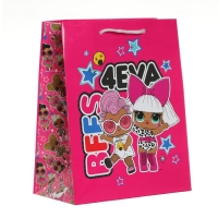 Пакет подарочный LOL, 18 &times; 22,3 &times; 10 см