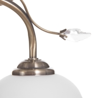 Люстра "Белинда" 2х40вт Е27 Бронза 49х19х23см