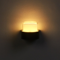 Светильник фасадный «Гранд», FSD-033, 5 Вт, 3000К, IP65, 220 В, пластик, черный Светильник фасадный «Гранд», FSD-033, 5 Вт, 3000К, IP65, 220 В, пластик, черный