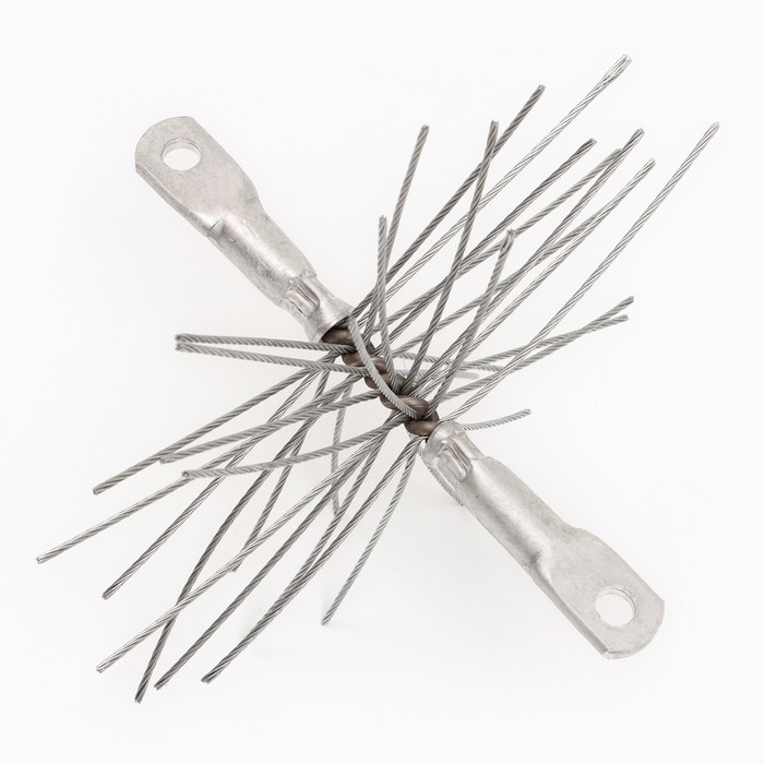 Гибкий подход Ёрш металлический D200, 2 петли