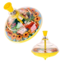 Юла прозрачная &laquo;Колобок&raquo;, МИКС