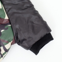 Комбинезон "Камуфляж" на меховом подкладе, размер L (ДС 35, ОШ 35, ОГ 45 см), чёрный/зелён Комбинезон "Камуфляж" на меховом подкладе, размер L (ДС 35, ОШ 35, ОГ 45 см), чёрный/зелён