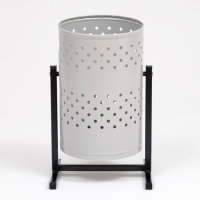 Урна уличная &laquo;Уралочка&raquo; 21 л, 32 х 50 х 26,5 см, серая, бак 0,6 мм