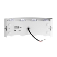 Светильник фасадный &laquo;Полусфера&raquo;, FSD-067, 8 Вт, 3000К, 4 луча, IP65, 220 В, пластик, белый   1008421