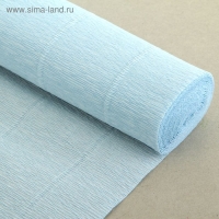 Бумага гофрированная, 559 "Нежно-голубая", 0,5 х 2,5 м Бумага гофрированная, 559 "Нежно-голубая", 0,5 х 2,5 м