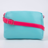 Сумка детская для девочки &laquo;Кролик с игрушкой&raquo; из эко-кожи, на ремешке, 15х12х3 см