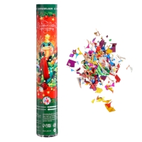 Новогодняя хлопушка пневматическая &laquo;Волшебство праздника&raquo;, 30 см, на новый год