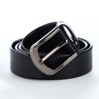 Ремень мужской, ширина 4 см, винт, пряжка металл, цвет чёрный Ремень мужской, ширина 4 см, винт, пряжка металл, цвет чёрный