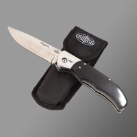 Нож складной "Бирюк" сталь 65х13, рукоять - дерево, 21 см Нож складной "Бирюк" сталь 65х13, рукоять - дерево, 21 см