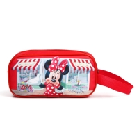 Сумка детская на молнии 22&times;11&times;1,5 см для девочки, косметичка, Минни Маус