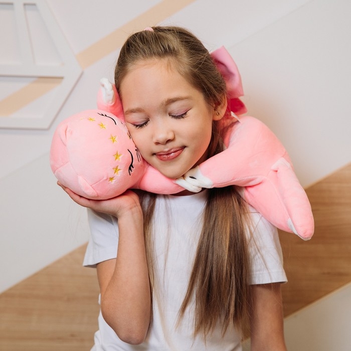 Подушка для путешествий мягкая игрушка &laquo;Котик&raquo;, 70 см