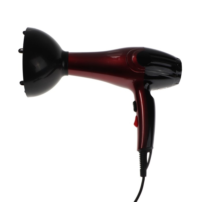 Фен Luazon LF-28, 1600 Вт, 2 скорости, 3 температурных режима, 3 насадки, расчески, черный, Фен Luazon LF-28, 1600 Вт, 2 скорости, 3 температурных режима, 3 насадки, расчески, черный,