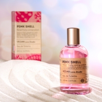 Туалетная вода женская Vegan Love Studio Pink Shell, 100 мл (по мотивам Bombshell by victoria&acute;s (V.Secret)