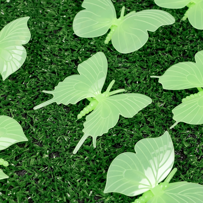 Набор светящегося декора "Бабочки" 30шт, 7&times;5,5&times;5см (3924776)