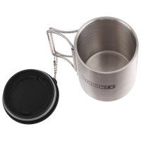 Кружка походная изотермическая &laquo;СЛЕДОПЫТ&raquo;, со складными ручками, 280 мл