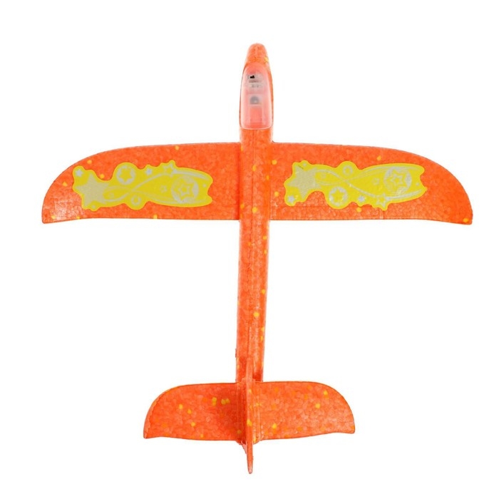 Самолёт «Супербыстрый», диодный, цвета МИКС Самолёт «Супербыстрый», диодный, цвета МИКС