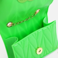 Сумка мессенджер детская для девочки на магните, цвет зелёный Сумка мессенджер детская для девочки на магните, цвет зелёный