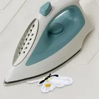 Термоаппликация &laquo;Бабочка&raquo;, 6.7&times;5 см, фасовка 10 шт., белая