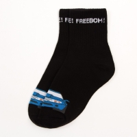 Носки для мальчика KAFTAN &laquo;Машина&raquo;, 16-18 см, цвет чёрный