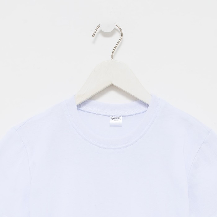 Футболка детская, цвет белый, рост 152 см