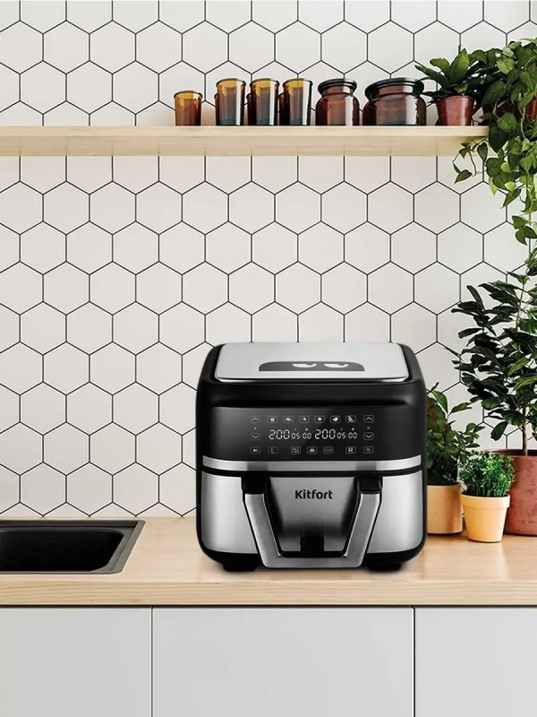 Аэрогриль электрический КТ-2247 - 8 л - 2800 Вт