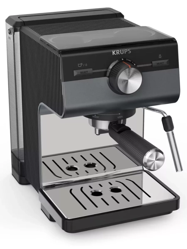 Рожковая кофеварка Authentic+ XP384G10, серый