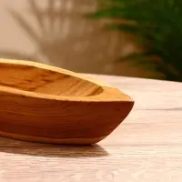 Блюдо &laquo;Лодочка&raquo;, 32&times;7&times;5 см, тиковое дерево