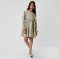 Платье для девочки MINAKU цвет светло-зелёный, рост 128 см